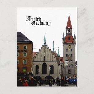München Deutschland Reisen Souvenir Postkarte