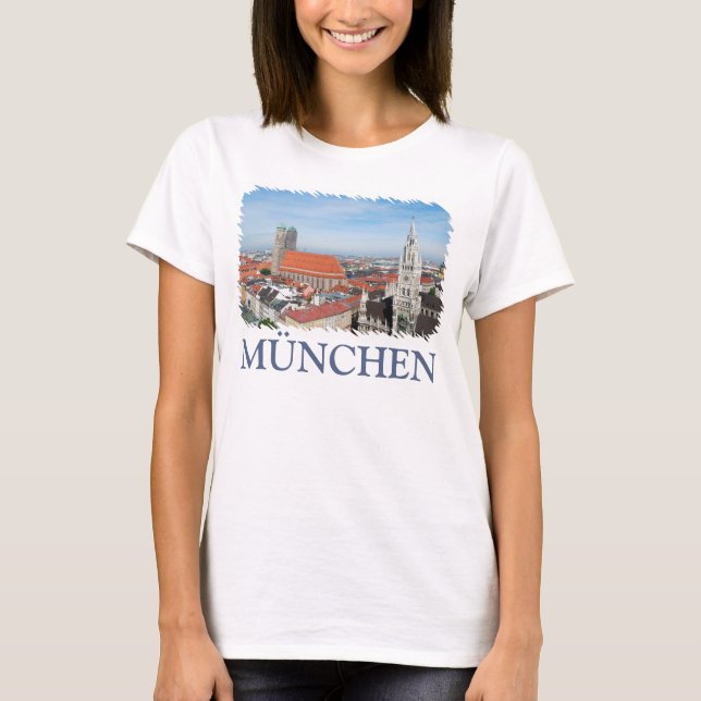 München, Deutschland T-Shirt (Vorderseite)