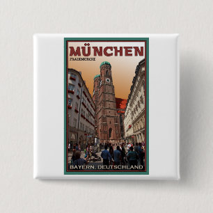 München - Frauenkirche Button