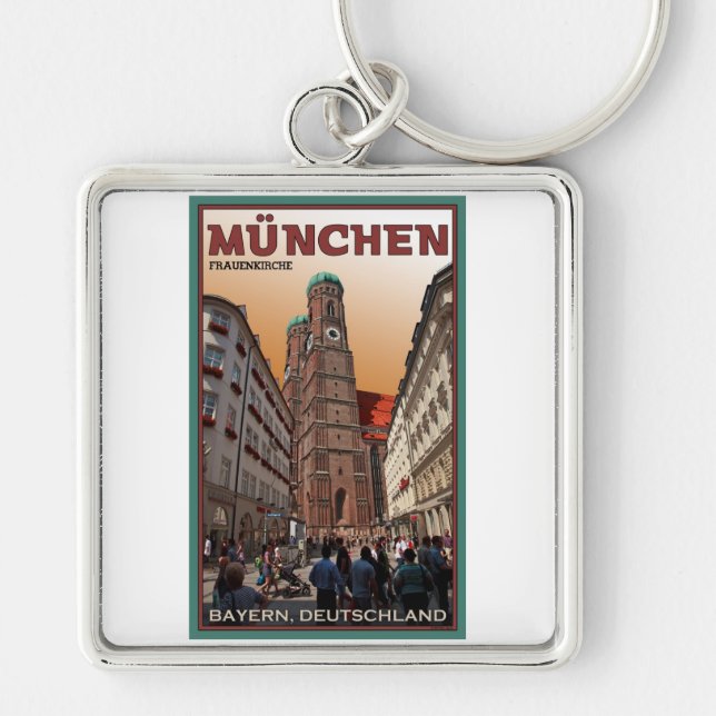 München - Frauenkirche Schlüsselanhänger (Vorne)