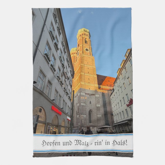 München  geschirrtuch (Vertikal)