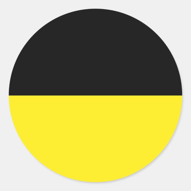 München (gestreift), Deutschland Runder Aufkleber (Vorderseite)