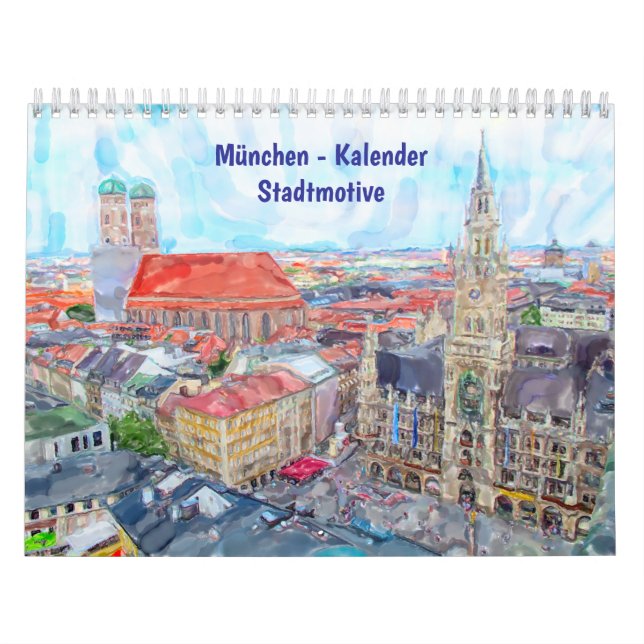 München Kalender – Stadtmotive (Titelbild)