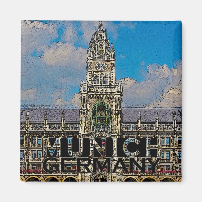 München Magnet (Vorne)