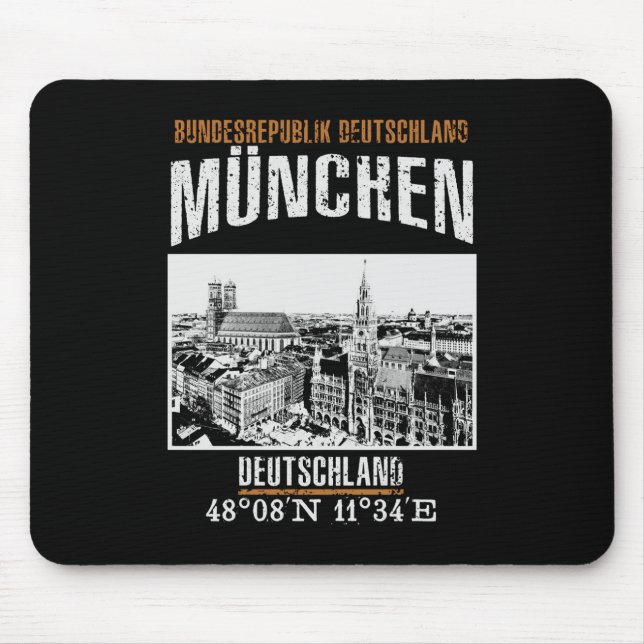 München Mousepad (Vorne)