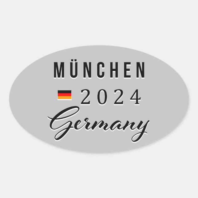 München - München Deutschland Sticker (Vorderseite)