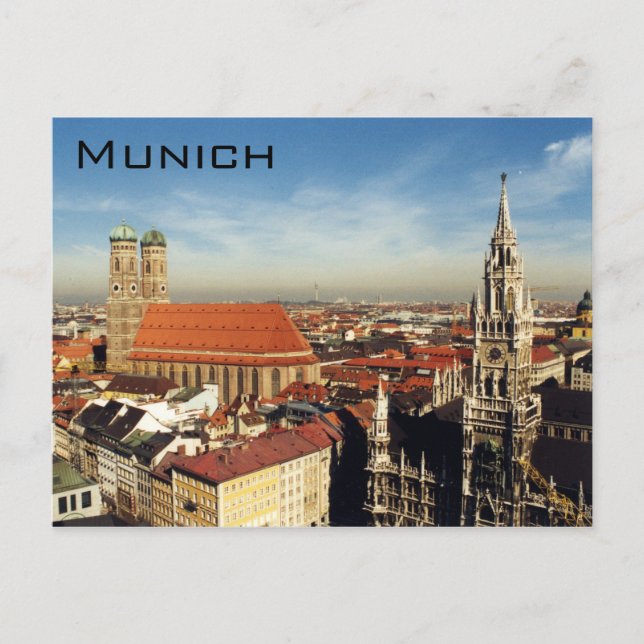 München Postkarte (Vorderseite)