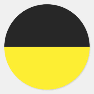 München (Striped), Deutschland Runder Aufkleber