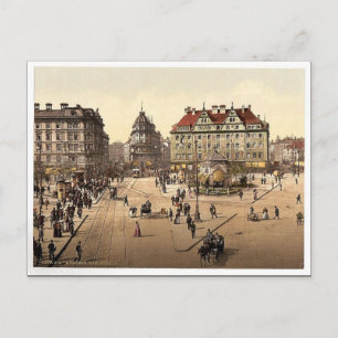 München vom Karlsthor (d.h. Karlstor) Richtung Postkarte