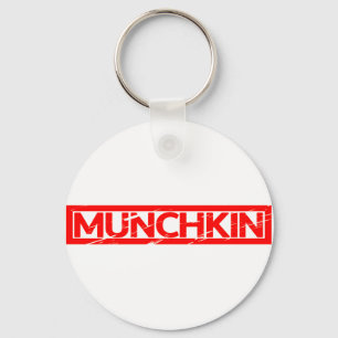 Munchkin-Briefmarke Schlüsselanhänger