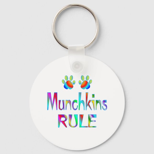 Munchkins-Regel Schlüsselanhänger (Vorderseite)