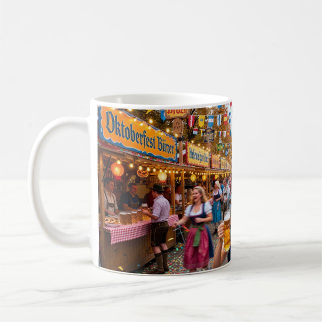 Münchner Oktoberfest-Feier-Kaffeetasse Kaffeetasse (Links)