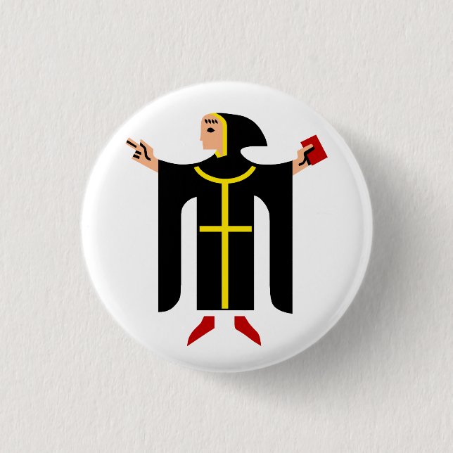 Münchner Wappen Button (Vorderseite)
