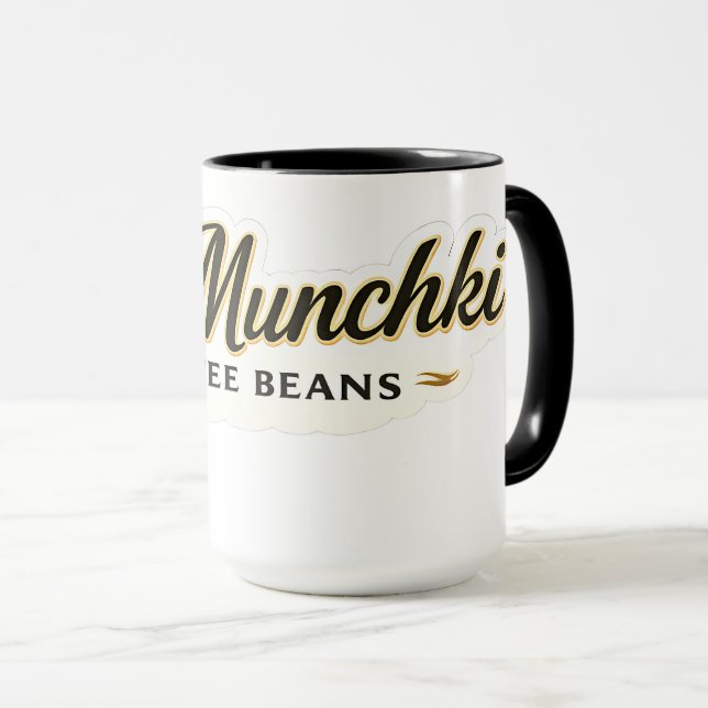 Munchy Kaffeebohnen Premium Zwei Tasse (VorderseiteRechts)