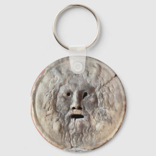 Mund der Wahrheit - La Bocca della Verità, Rom Ita Schlüsselanhänger