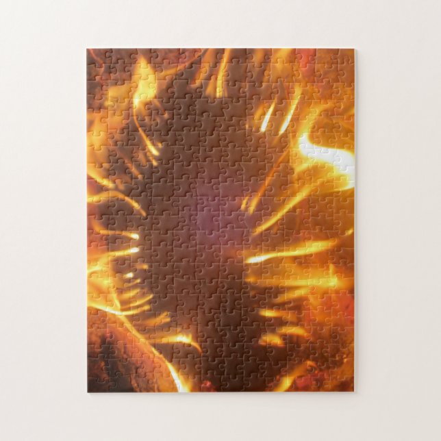 Mund in Feuer (Vertikal)