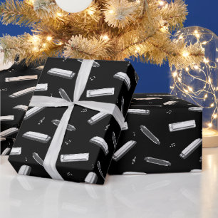 Mundharmonikaspieler Geschenkpapier