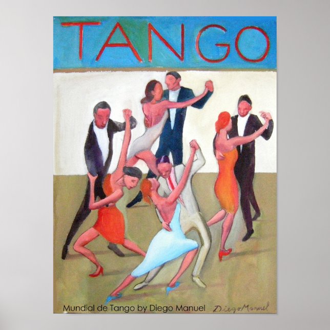 Mundial de tango poster (Vorne)