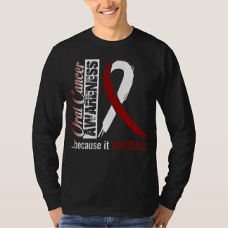 Mundkrebs-Bewusstseins-T - Shirt-Geschenk-Idee T-Shirt