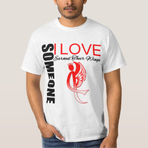 Mundkrebs jemand i-Liebe erwarb ihre Flügel T-Shirt