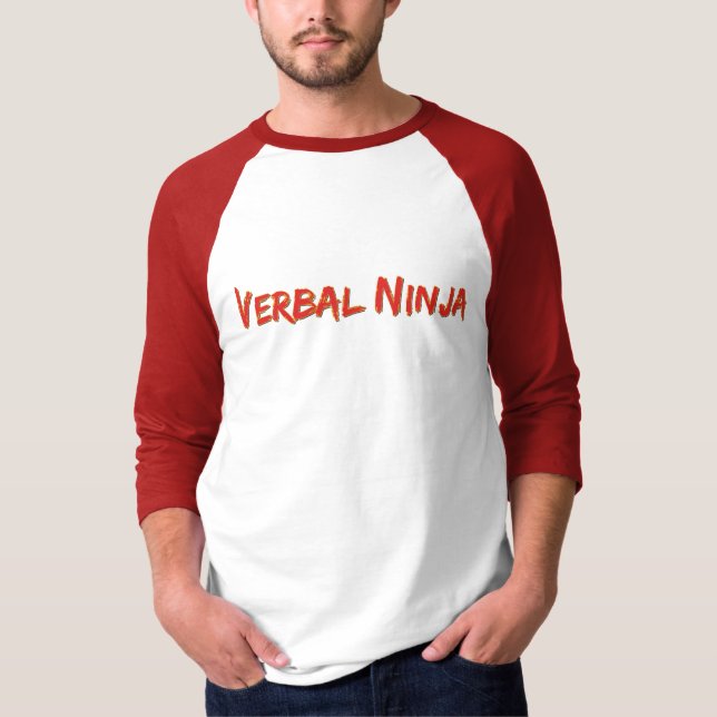 mündlicher ninja T - Shirt (Vorderseite)