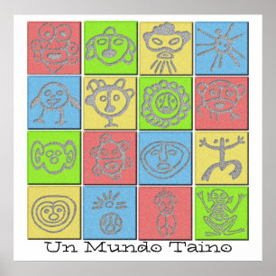 Mundo Taino Poster