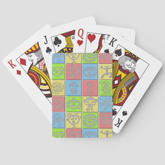 Mundo Taino Spielkarten (Rückseite)