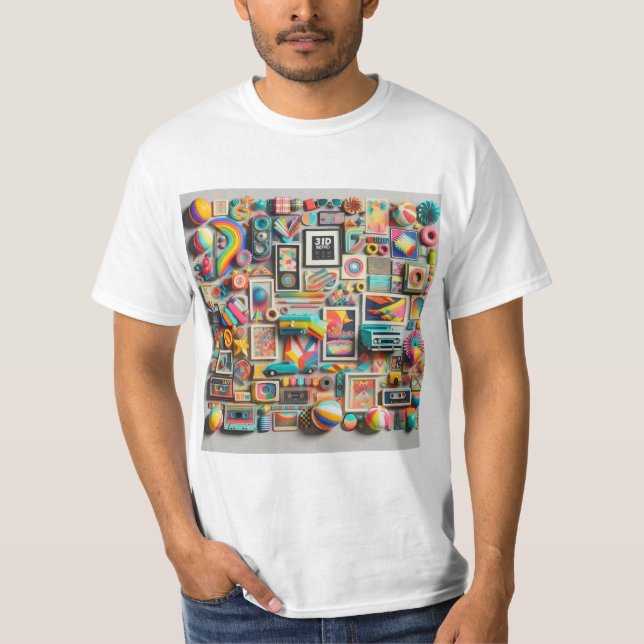 Mundo Tridimensional T-Shirt (Vorderseite)