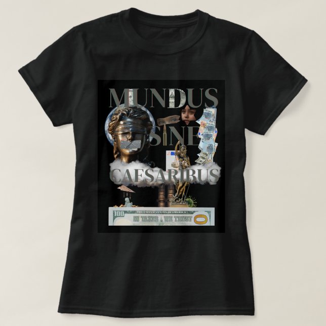 Mundus Sine Caesaribus T - Shirt für Frauen (Design vorne)