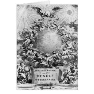 Mundus Subterraneus durch Athanasius Kircher