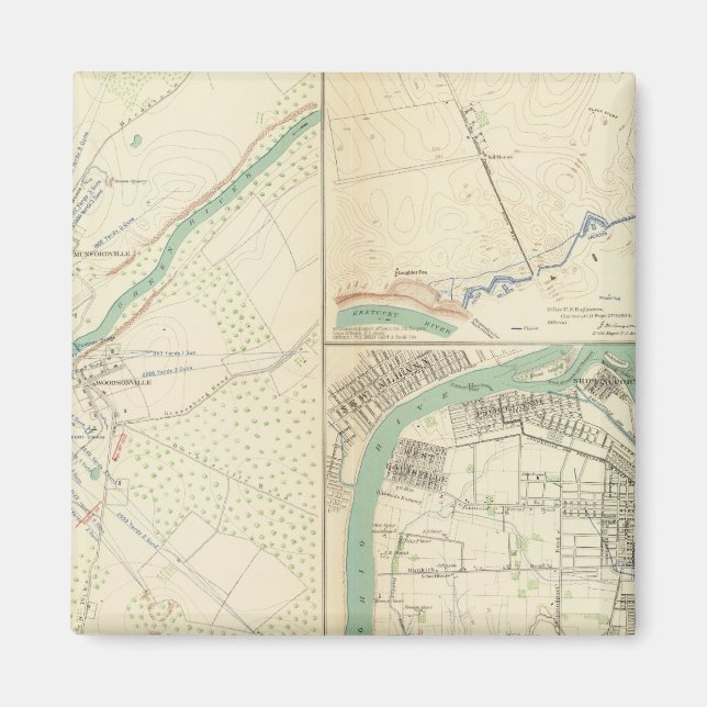 Munfordville, Camp Nelson, Louisville, Ky Magnet (Vorne)
