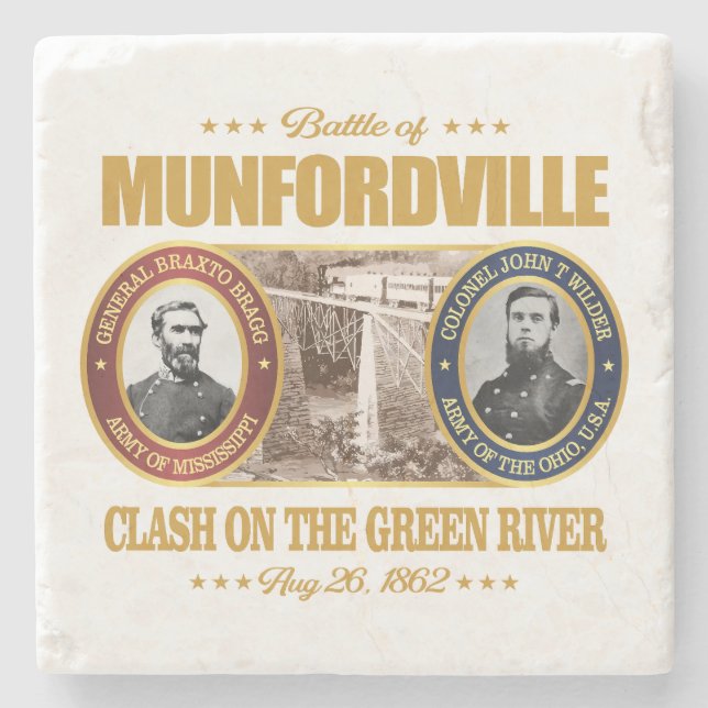 Munfordville (FH2) Steinuntersetzer (Vorderseite)