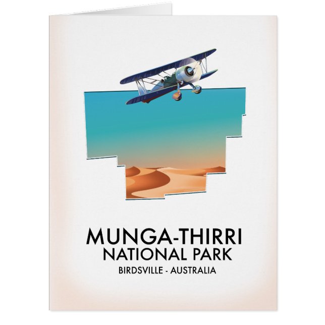Munga-Thirri-Nationalpark Birdsville Australien (Vorderseite)