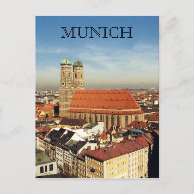 munich frauenkirche postkarte (Vorderseite)