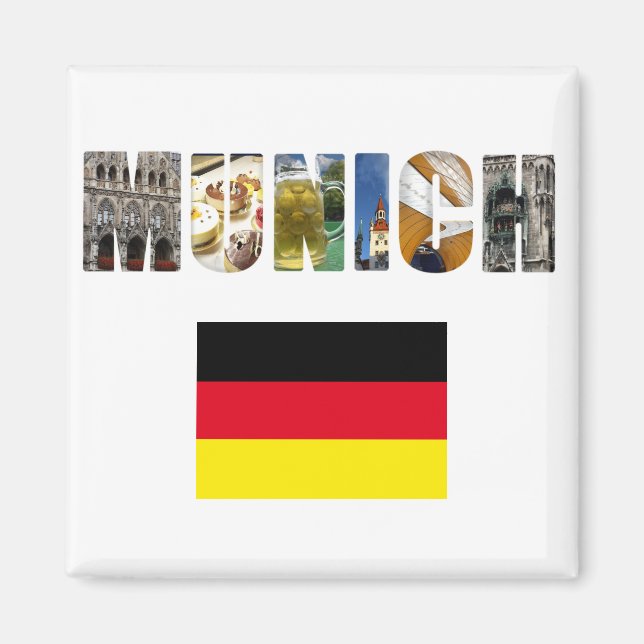 Munich Germany Magnet (Vorne)