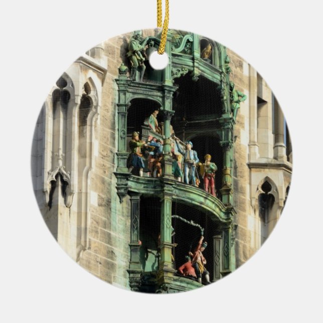 munich ins rathaus glockenspiel keramikornament (Vorne)