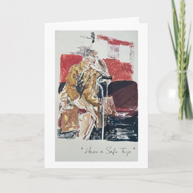 Munissez-vous d'une carte de voyage en toute sécur (Devant)