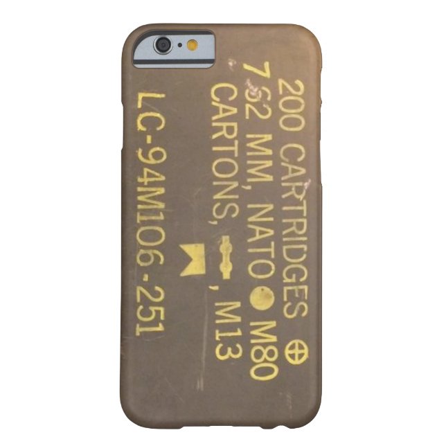 Munitions-Kasten Case-Mate iPhone Hülle (Rückseite)