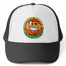 Munkee barre le casquette de camionneur de bandes