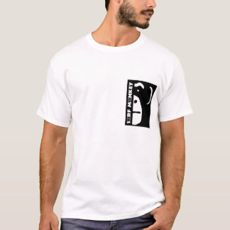 Munkey stellen Logo gegenüber T-Shirt