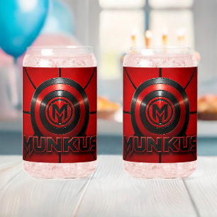 Munkus-Brillen/Bar/Küche/Partybrillen Dosenglas