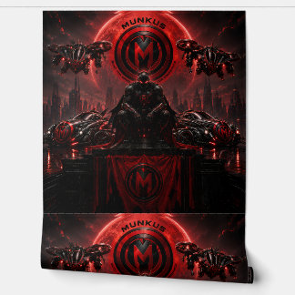 munkus crimson Mond Wallpaper/Badezimmer/Küche/ Tapete