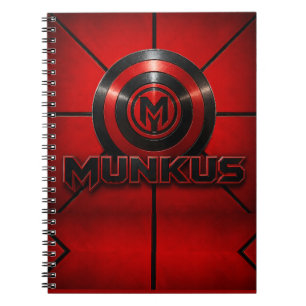 Munkus Notizbuch/Munkus Emblem Tagebuch