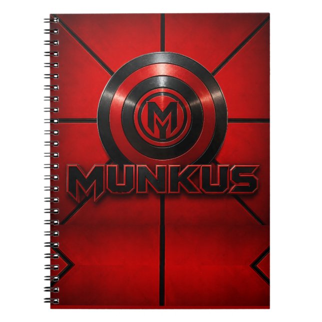 Munkus Notizbuch/Munkus Emblem Tagebuch (Vorderseite)