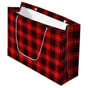Munro Tartan kariert Große Geschenktüte