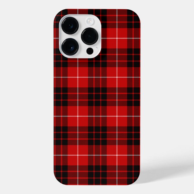 Munro Tartan kariert iPhone 14 Pro Max Hülle (Rückseite)