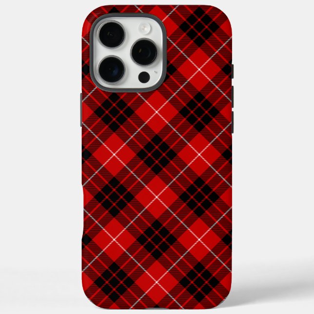 Munro Tartan kariert iPhone 16 Pro Max Hülle (Rückseite)