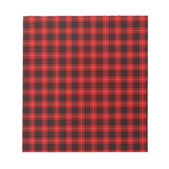 Munro Tartan Notizblock (Vorderseite)