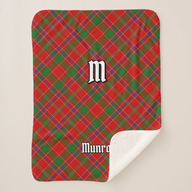 Munro-Tartan Sherpadecke (Vorderseite)
