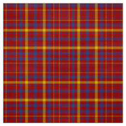Munro Tartan tissu bleu rouge et jaune plaid